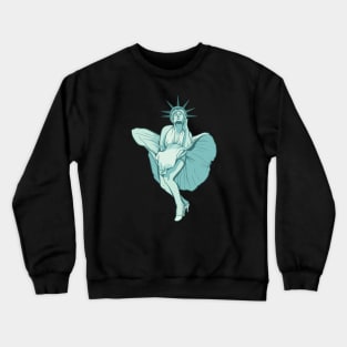 Statue of Liberty | Marilyn Monroe Crewneck Sweatshirt